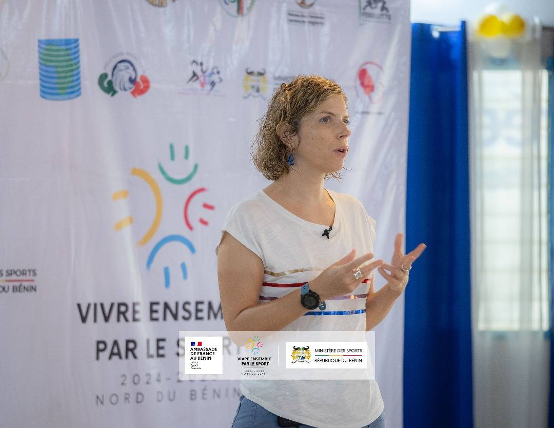Lancement du projet Vivre ensemble pa le sport a Parakou