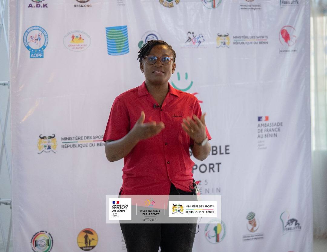 Lancement du projet Vivre ensemble pa le sport a Parakou