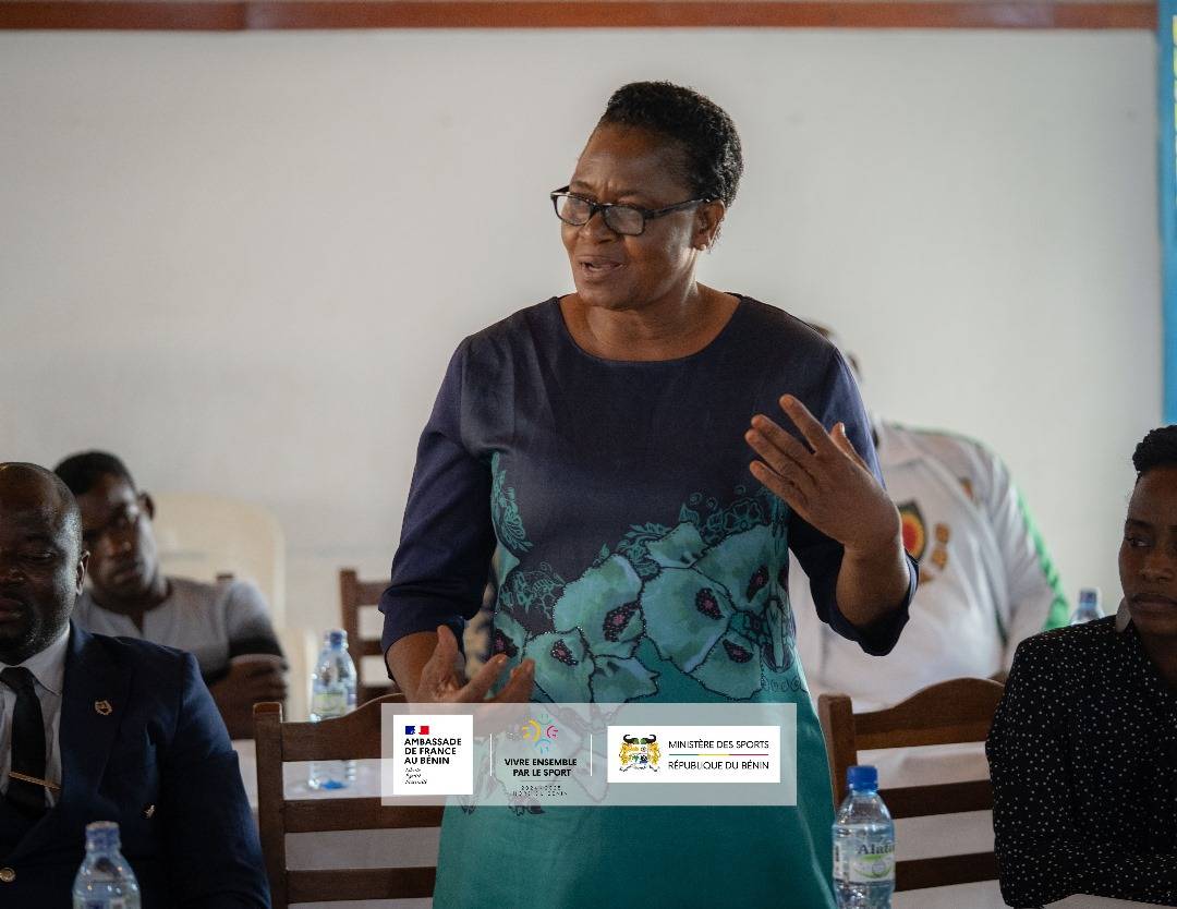 Lancement du projet Vivre ensemble pa le sport a Parakou