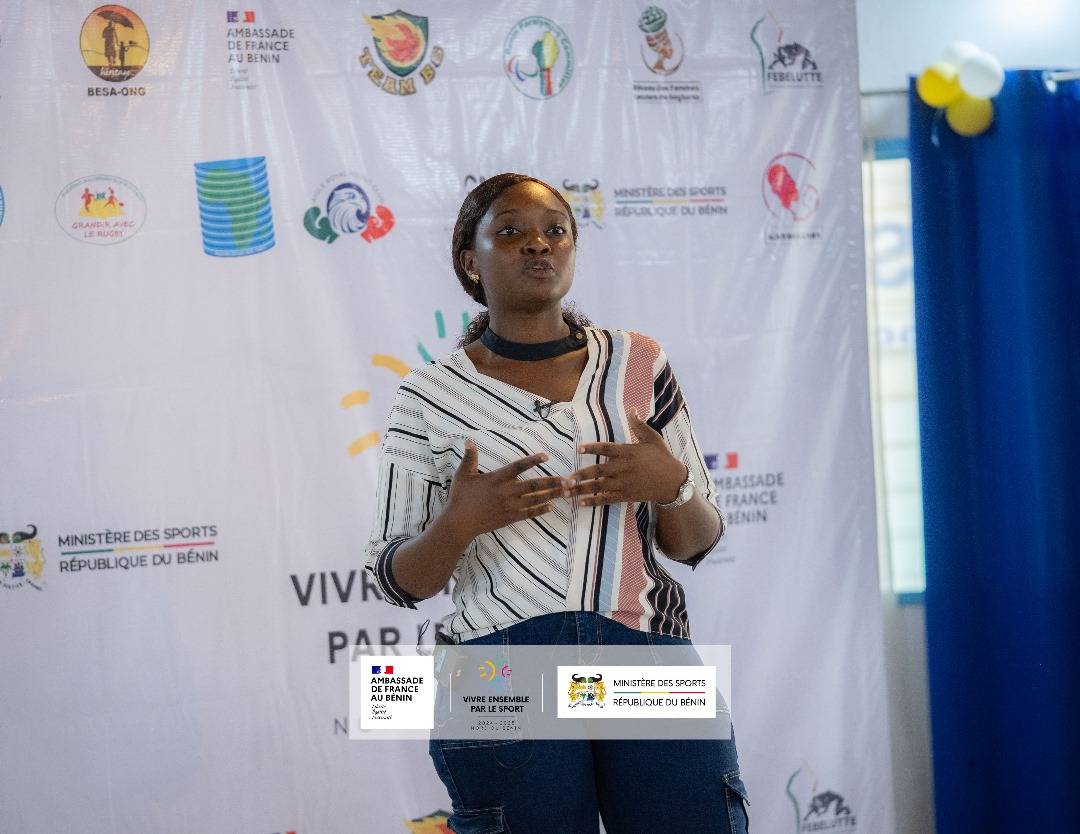 Lancement du projet Vivre ensemble pa le sport a Parakou